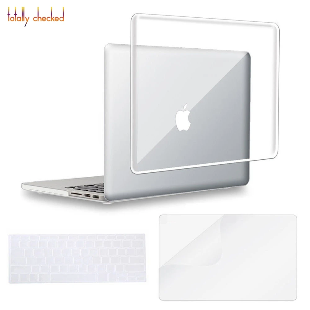 4 в 1 для Macbook Pro 13 15 с сенсорной панелью и без A1706/A1708/A1707 матовая жесткая поверхность