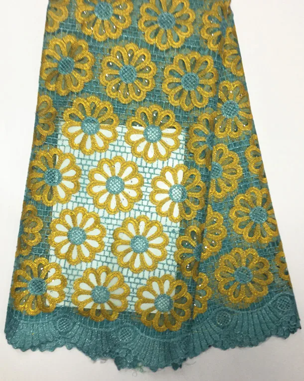 

Latest African Tulle Lace Fabric High Quality African French Lace Fabric for wedding and party dress f16NE12