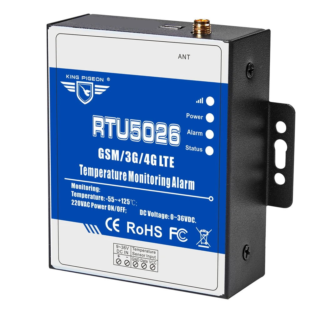RTU5026 2G 3g 4G GSM Телеметрия мониторинг температуры сигнализации Modbus RTU Поддержка удаленного сброса перезагрузки по SMS