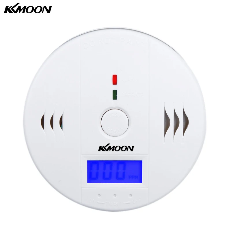 

KK Home Safety CO Carbon Monoxide Poisoning Smoke Sensor Warning Alarm Detector For Home Kitchen High Quality