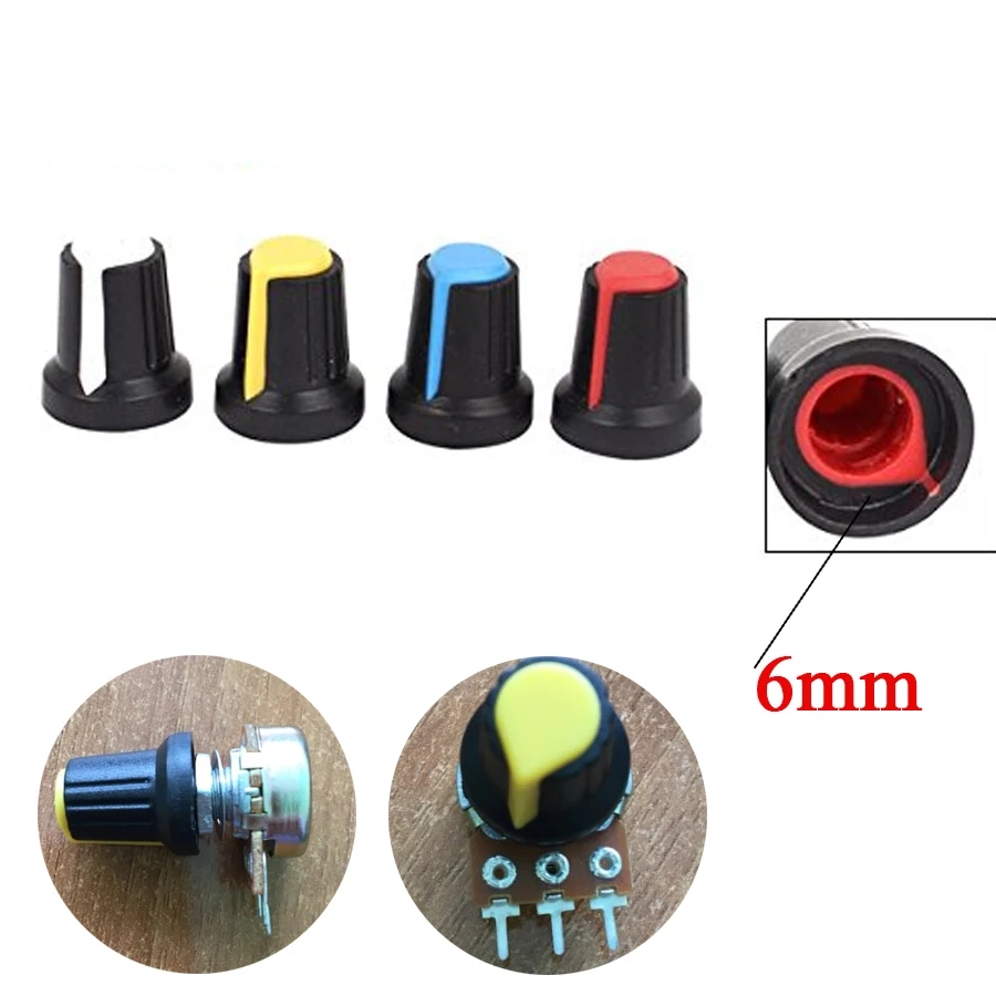 WH148 Potentiometer knob Cap (3)