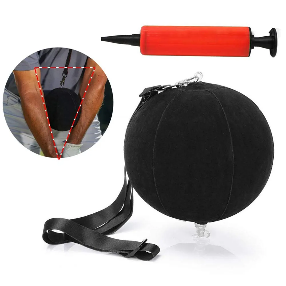 

Golf Swing Trainer Aids Intelligent Impact Ball Assist Posture Correction Training Smart Inflatable Ball Drop Ship