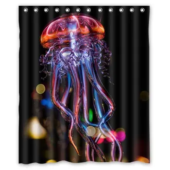 

High Quality And New Fashion Jellyfish Shower Curtain (60" x 72")