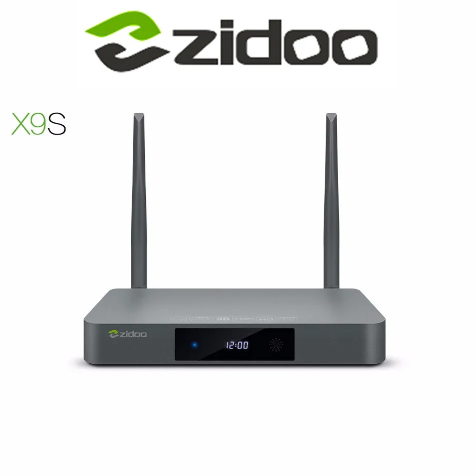 ZIDOO X9S TV BOX Android 6.0 + OpenWRT (NAS) Realtek RTD1295 2G/16G 802.11ac WIFI Bluetooth 1000 M Media Player 