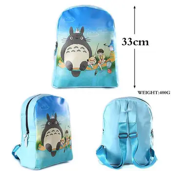 

Cartoon My Neighbor Totoro Shool Bag/ Double-Shoulder/Travel Backpack Anime