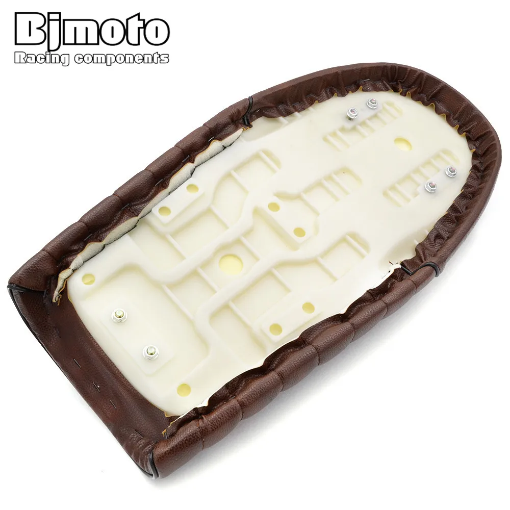 Винтажное мотоциклетное седло Hump для Honda CG125 CB450 CB500 CB550 CB650 CB750 GN250 SR125 SR250 SR400|harley custom