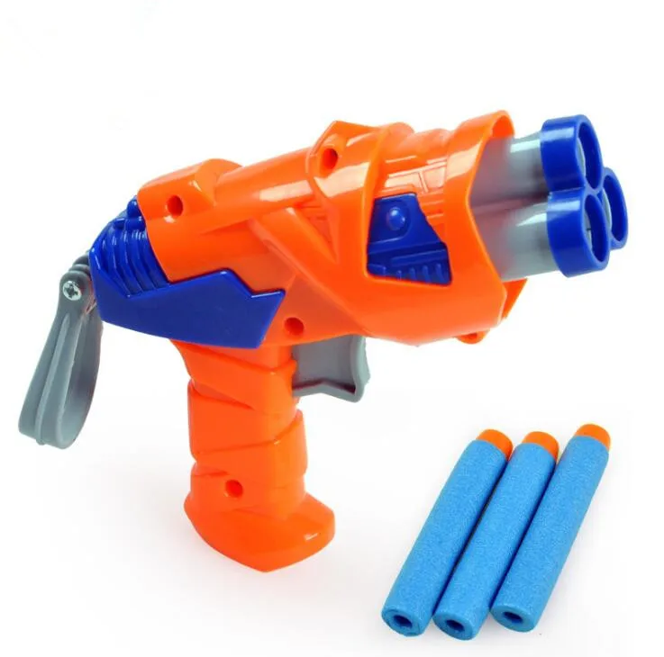  Hot Fire Strike Elite Soft Bullet Toy Gun & 3 Soft Bullets Manual Operated Gun Toy Airsoft Pistol Arma Arme Orbeez Toy