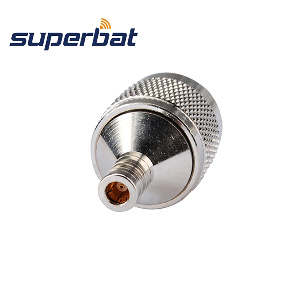 N Male to SMB Plug Straight RF Coaxial Connector Adapter