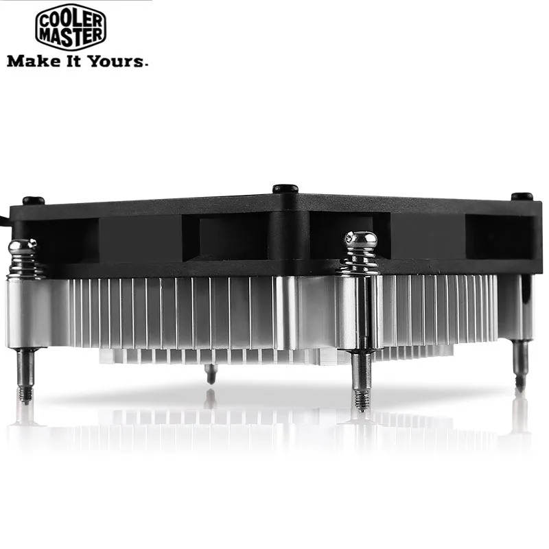 Cooler Master H115 H116 Mini Cpu Cooler Per All-In-One Machine Mini Pc Box Per Intel Lga 1155 1156 1150 1151 Ventola Silenziosa Da 80Mm