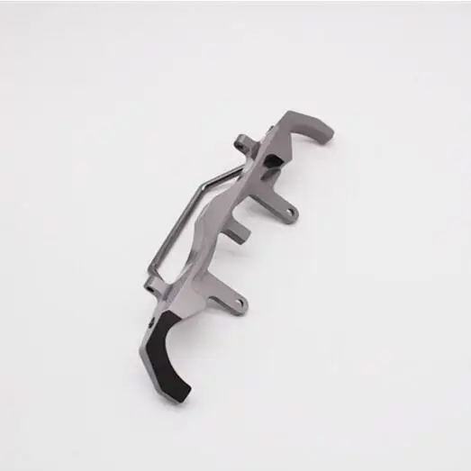 

WPL C14 C24 RC Car spare parts Upgrade metal front bumper + simulation pedal