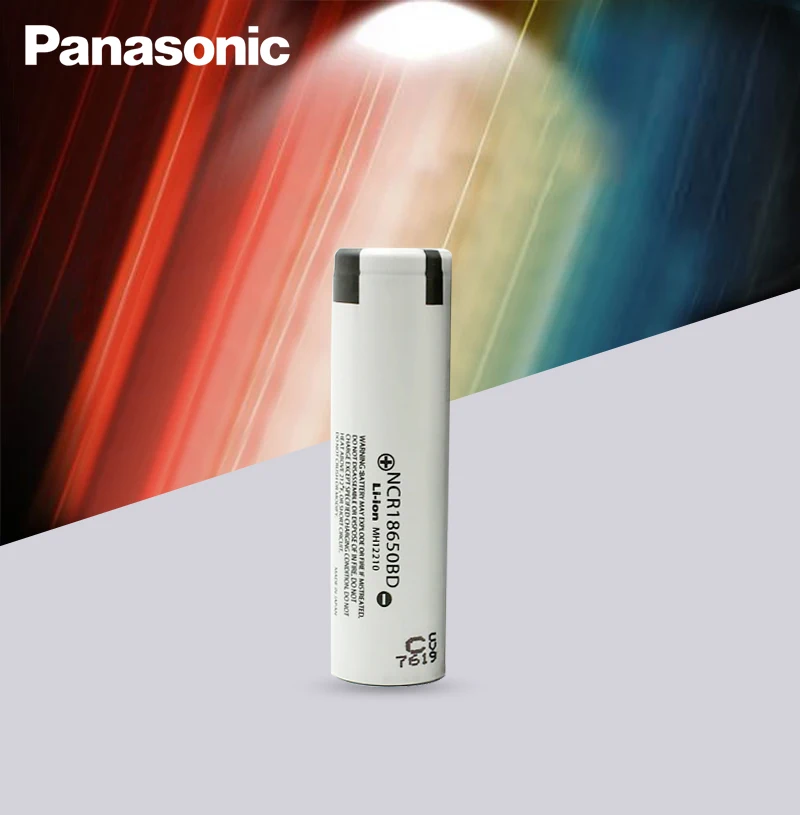 Аккумуляторные батареи Panasonic NCR18650BD 18650 3 7 в 3200 мАч литиевая батарея для внешнего