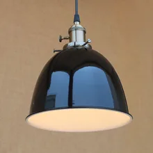 Moderno 4 Industrial Loft colgante de color blanco/negro de la lámpara colgante E27 AC 110 V 220 V LED barra de luces con el interruptor Para La Cocina café