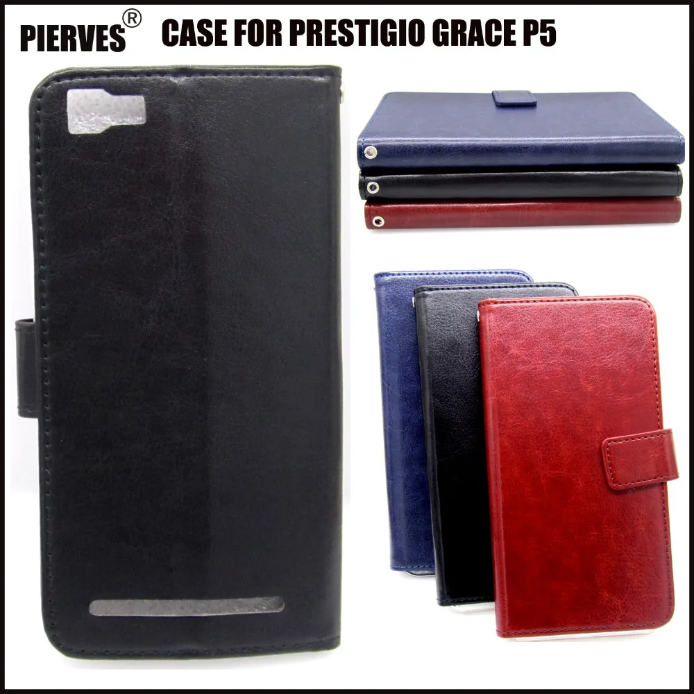 

Casteel Classic Flight Series high quality PU skin leather case For Prestigio Grace P5 PSP5515DUO Case Cover Shield