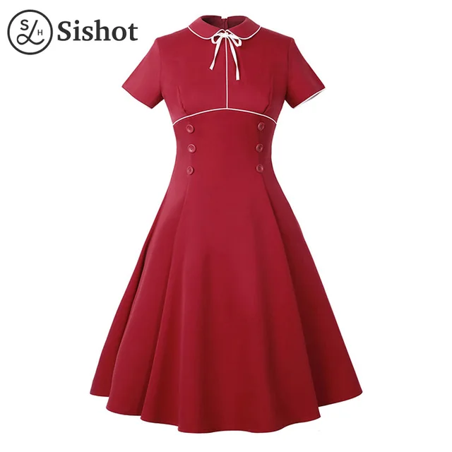 Fall Cute Vintage Dress