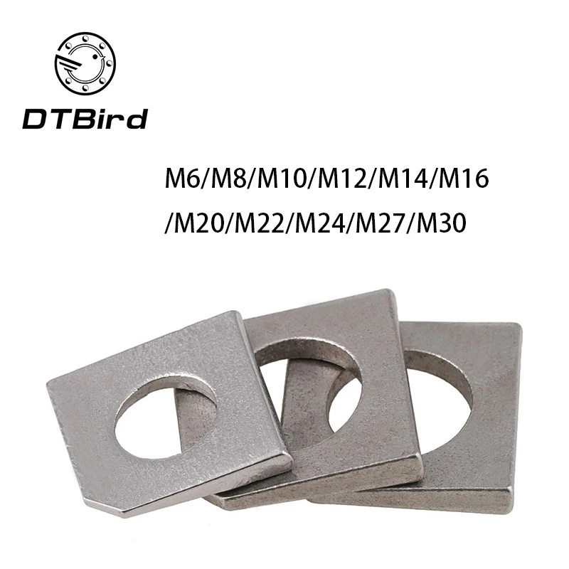 

GB853 304 stainless steel square oblique gasket missing angle gasket M6 M8 M10 M12 M14 M16 M20 M22 M24 M27 M30 washer