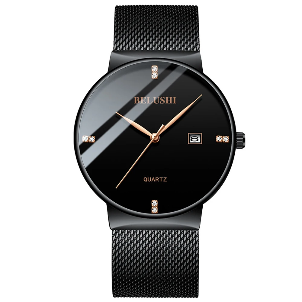 vertrouwen Koloniaal Actie BELUSHI Nieuwe Model Pols Horloge Mannen Klok Eenvoudige Quartz Horloge  Casual Business Mannen Horloges Online Star Art mannen Horloge|Quartz  Horloges| - AliExpress