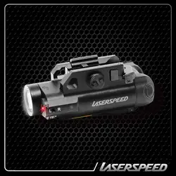 Laserspeed Red Dot с лазером, оружие, светодиодный фонарик, снайперский прицел, лазерная защита, персональный пистолет с лазерным прицелом
