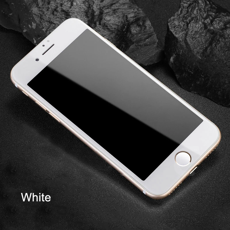 Новинка 9D полное покрытие мягкий край закаленное стекло для iPhone 7 8 6 6s Plus Защитная