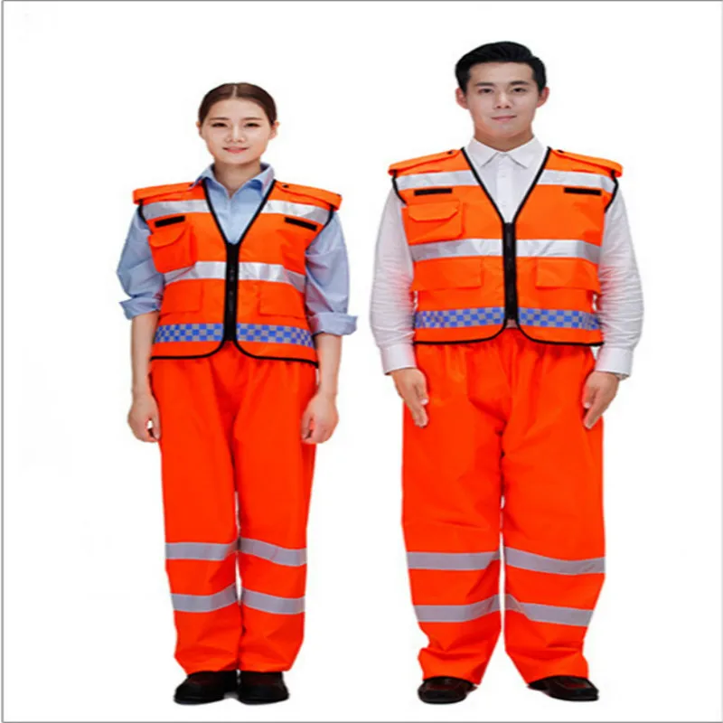 

Factory Customized Safety Clothing Uniform with Reflective Tape