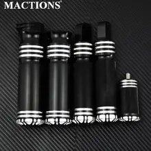 Мотоцикл с ЧПУ ножка& переключения Peg& руль алюминиевый для Harley Touring Sportster Dyna Softail VRSC