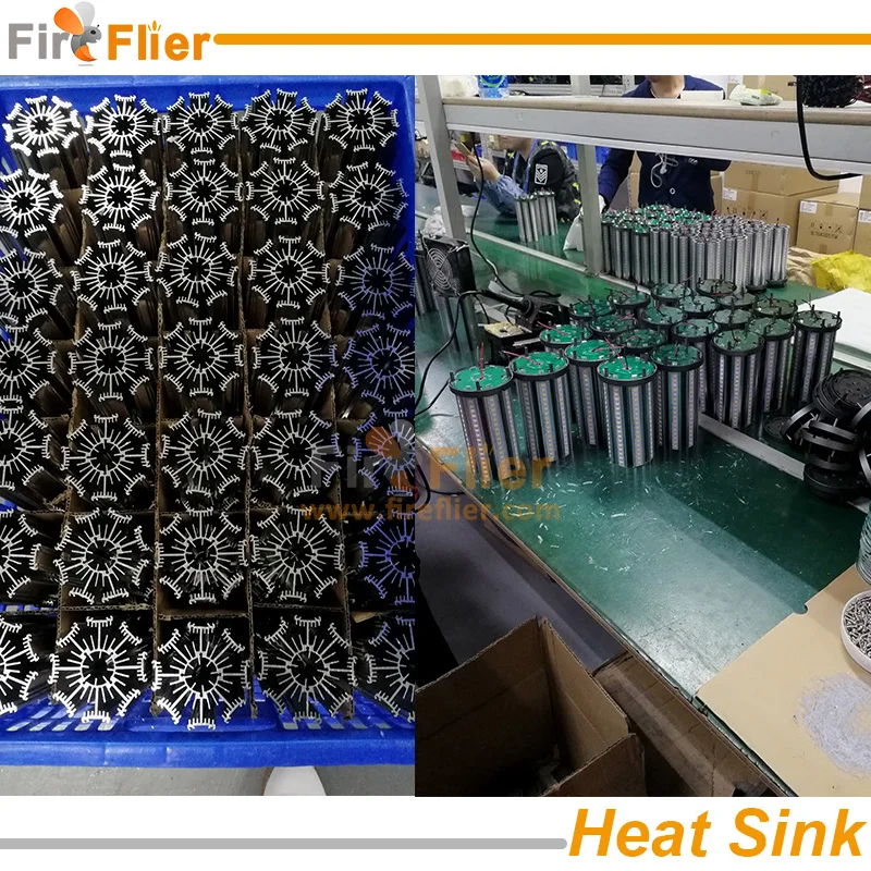 ip64 led corn bulb light heat dissipation