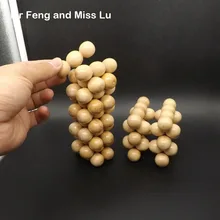 30 шт. натуральные блоки круглый шар дерево забавная игра новинка гаджет ранняя голова начать обучение игрушки детские подарки