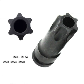 

For Mercedes-Benz M271 Front belt gear sleeve of camshaft Special purpose of T100 hollow sleeve wrench Special Timing Tool