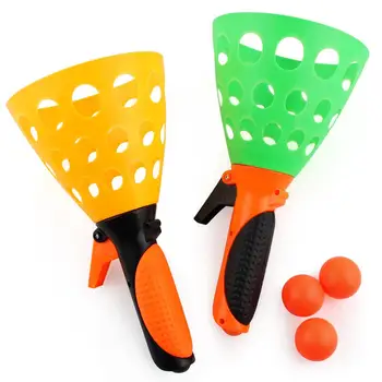 

2Pcs Kids Throwing Catching Balls Set Sports Game Parent-Child Interactive Toy