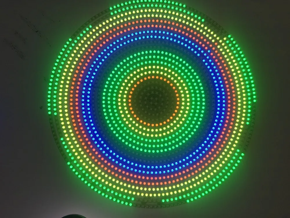 WS2812B кольцо SK6812 RGB 1629 Led s 5050 светодиодное светильник встроенным драйвером черная