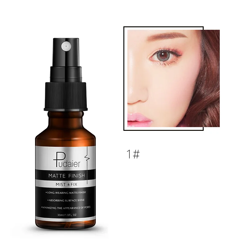 

30ML Long-lasting Makeup Setting Spray Matte Finish Spray Oil-control Fix Foundation Waterproof Natural Make Up TSLM1