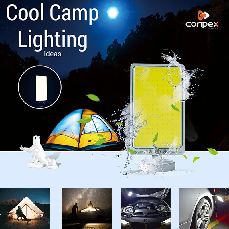 

rechargeable lantern led portable Flood Light 100W 120W 150W 12V searching Lamp reflector led Outdoor Spot Light luminaire