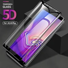 5D Защитное стекло для Samsung Galaxy J4 J6 Plus полноэкранная Защита J8 A6 2018