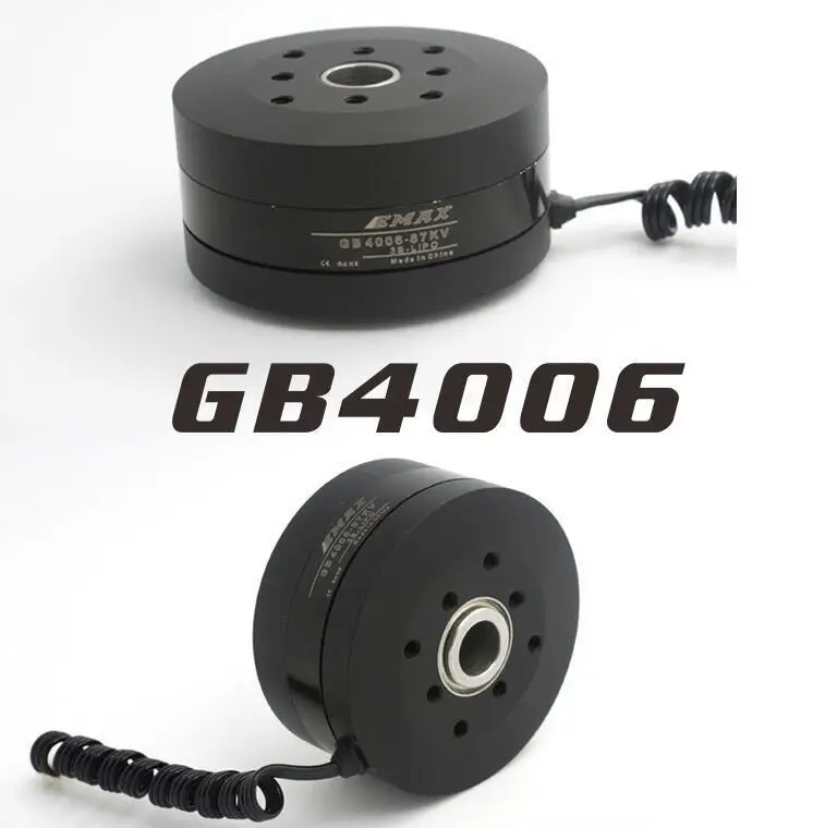 

1pcs EMAX Brushless Motor GB4006 87KV Brushless Camera Mount Gimbal 3S LiPO