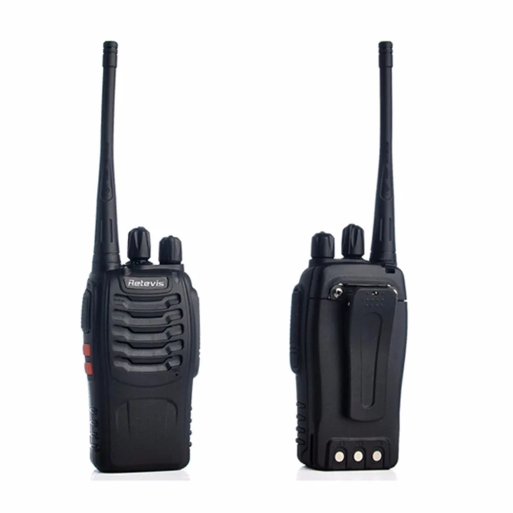 

2PCS walkie talkie RETEVIS powerful police radio 2 pcs 5 km 400-470mhz antenna walkie-talkie walkietalkie