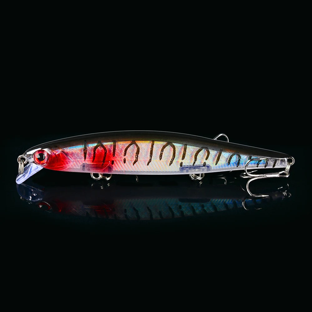 

Top 12PC Comdaba Minnow 11cm-4.33" 2019 6 Colors Model Artificial Hard Bait 0.46oz-13g Fishing Lure Fishing Tackle 6# BKB Hook