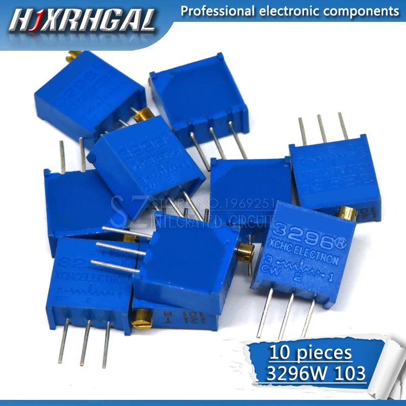 10pcs 3296W 1 103LF 3296W 10K ohm 103 3296W 1 103 3296W 103 W103
