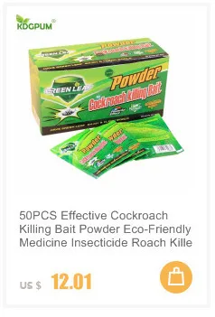 100 шт зеленый лист борьба с вредителями мощное уничтожение тараканов медицинские пестициды инсектициды эффект от тараканов уничтожает приманку