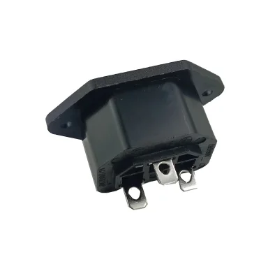 Упаковка из 10 шт. шасси женский 3PIN AC IEC320 C13 C14 встроенный разъем адаптер