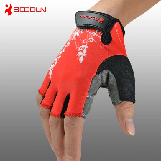 Boodun Summer Breathable Road Bike Bicycle font b Gloves b font Non Slip Half Finger Mountain