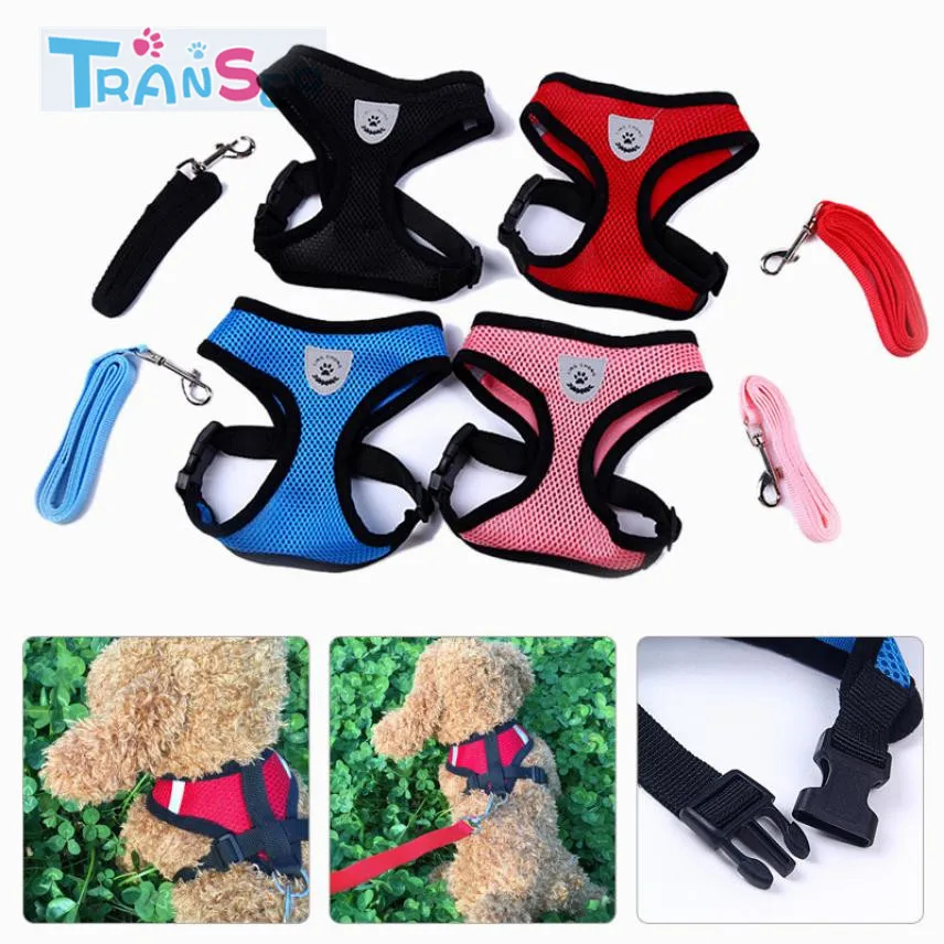 

Transer Fashion Exquisite New Adjustable Ling Chong Pet Dog Leads Chest Straps Small Pet Drop shipping 18Mar8