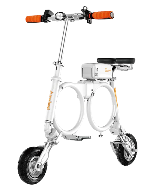 Электрический скутер AIRWHEEL E3 невероятно компактный складной электровелосипед с