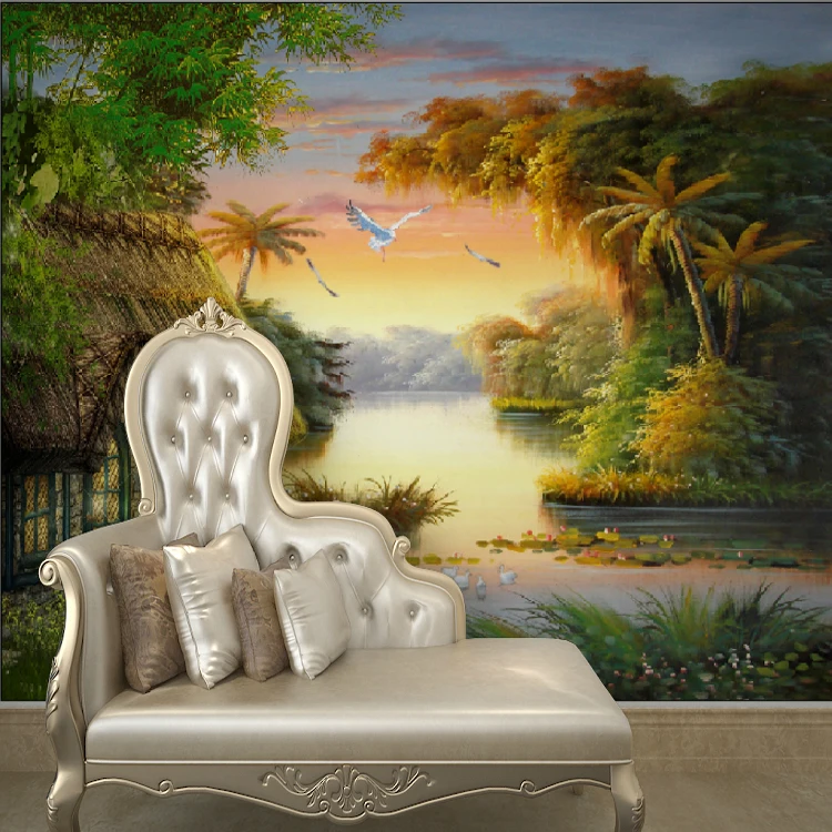 Free Shipping 3d Custom Large Wallpaper Tv Sofa Bedroom