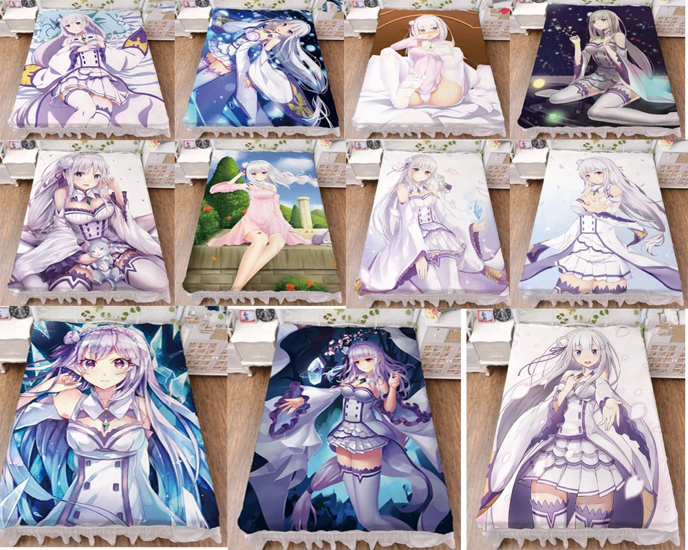 March update Anime Re Zero kara Hajimeru Isekai Seikatsu сексуальная девушка Эмилия молочное волокно