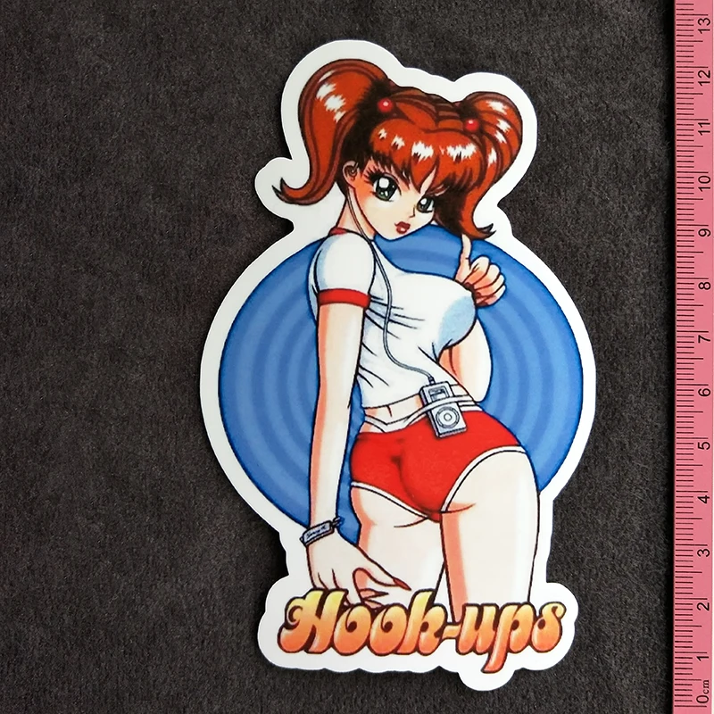 Хит продаж ПВХ наклейки серии Hook ups Дорожный чемодан настенный пенал