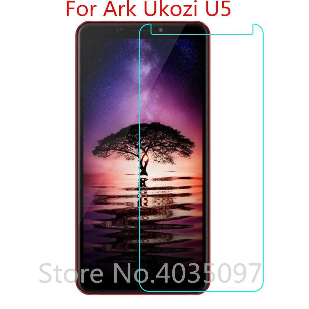 2.5D 9H стекло для Ark Ukozi U5 защита экрана закаленное защитная пленка против царапин |