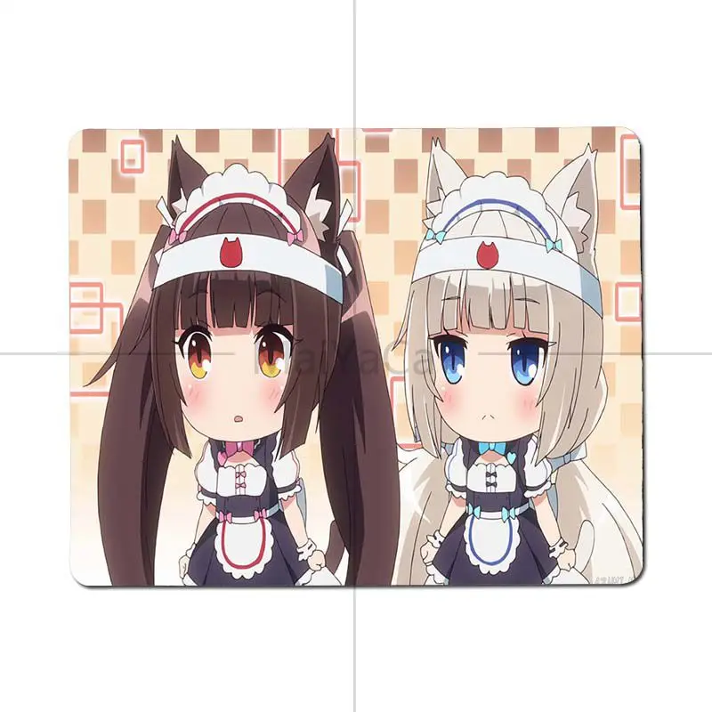 MaiYaCa собственные коврики Chocola Nekopara Аниме Коврик для мыши игровые