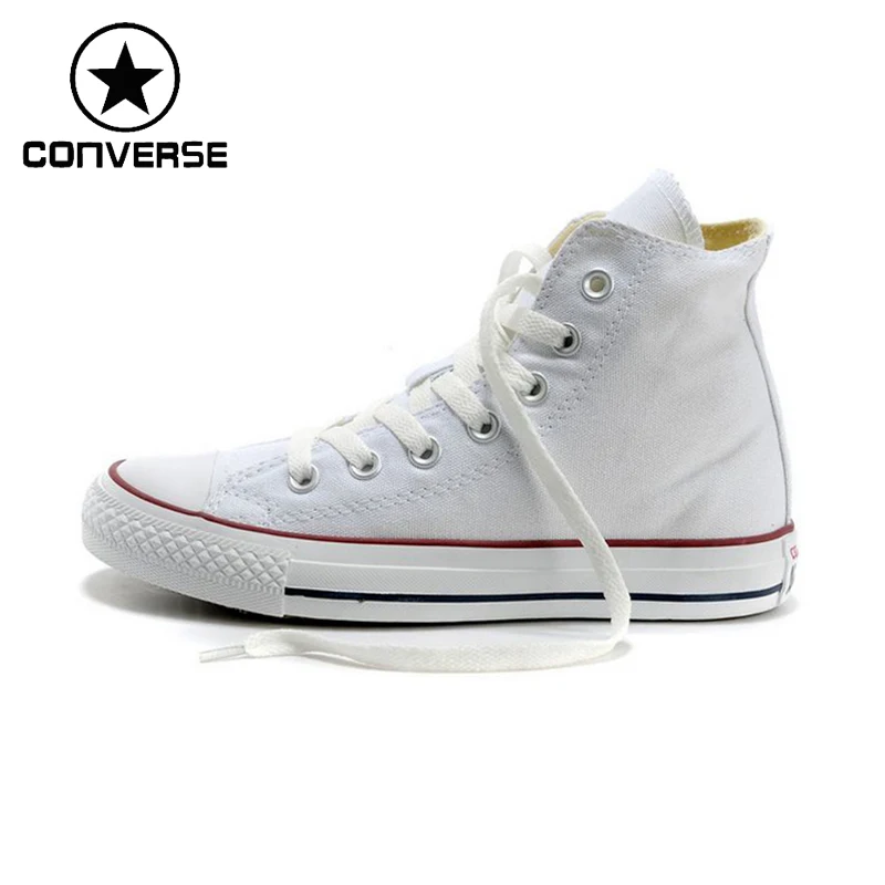 

Original New Arrival Converse Classic Canvas Skateboarding Shoes Unisex High top Sneaksers