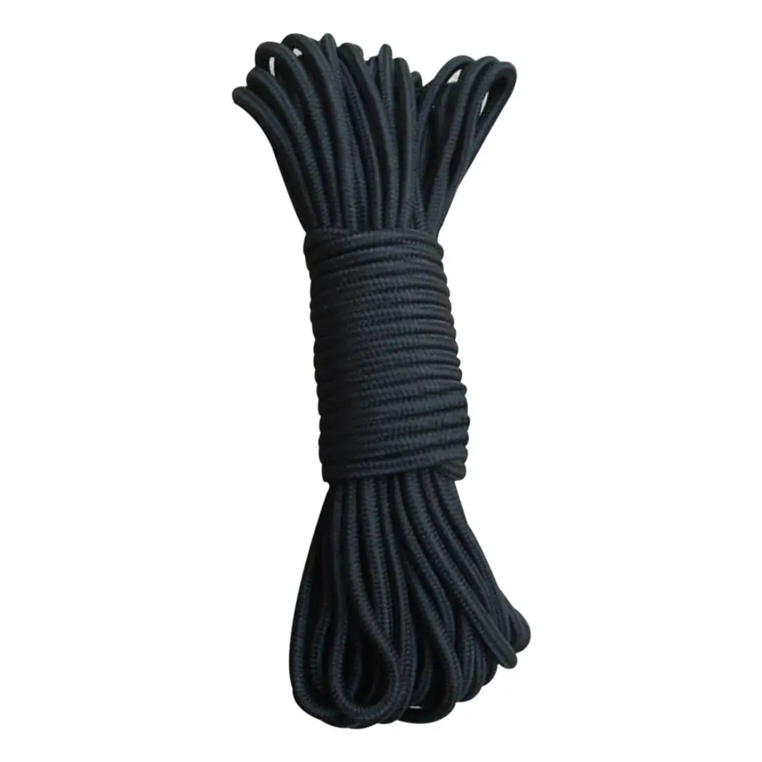 DSGS веревка 5 мм Диаметр шнура Черный палаточный шнур
