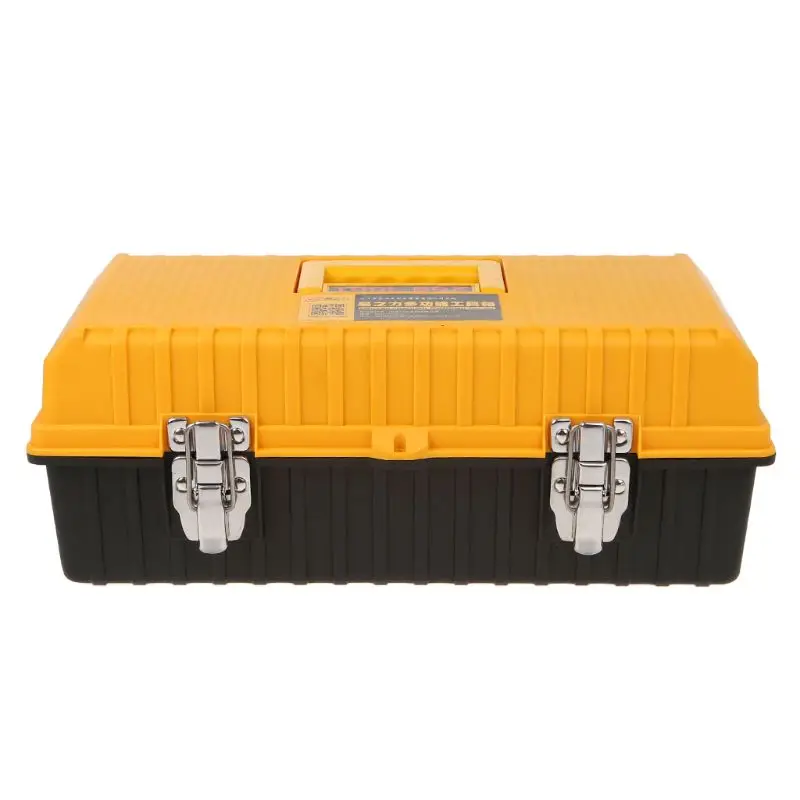 

2 Layer Folding Tool Storage Box Portable Hardware Toolbox Multifunction Car Repair Container Case