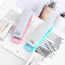 Мини степлер с 10# штапель 800 шт. Офисные инструменты для переплета grafadoras de papel канцелярские принадлежности Школьные принадлежности материал escolar F573